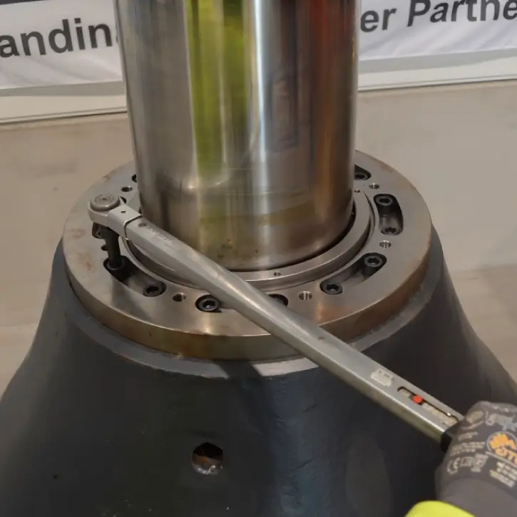 Montering av Scanlock mantelklämmor